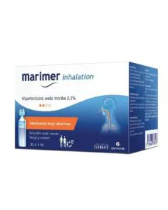 Marimer Хипертонична морска вода за инхалации 2.2% 30 дози х5 мл