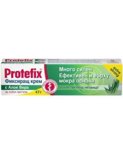 Protefix Фиксиращ крем за зъбни протези с алое вера x40 мл