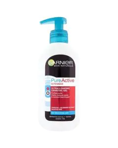 Garnier Pure Active Измиващ гел против черни точки x200 мл