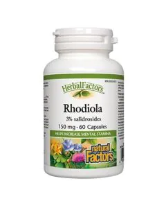 Златен корен при силен стрес 150 мг х60 капсули Natural Factors