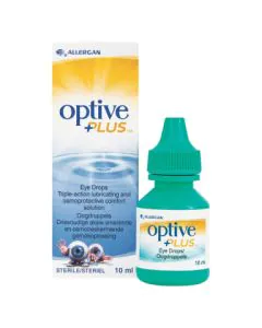 Optive Plus Капки за очи за овлажняване x10 мл