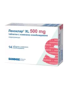 Лекоклар XL 500 мл х14 таблетки Sandoz