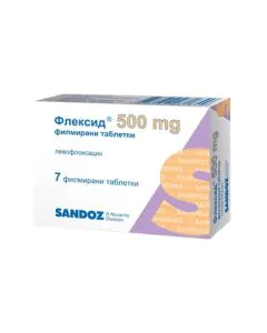 Флексид 500 мг х7 таблетки Sandoz