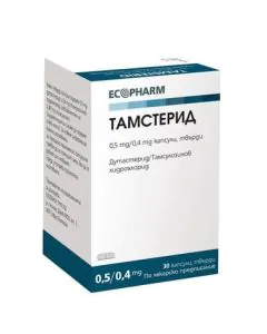 Тамстерид 0.5 мг/0.4 мг х30 капсули Ecopharm