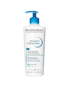 Bioderma Atoderm Ultra Хидратиращ и подхранващ крем за лице и тяло без аромат х500 мл