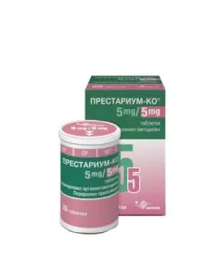 Престариум Ко 5 мг/5 мг х28 таблетки Servier