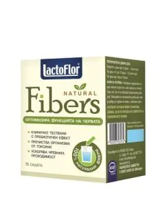 LactoFlor Fiber Натурални фибри за червата x15 сашета