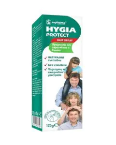 Hygia Protect Предпазващ спрей за коса против въшки х125 мл Sopharma
