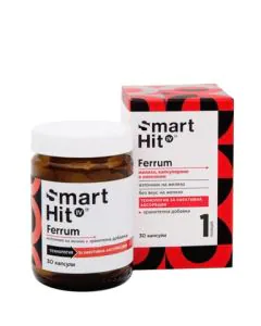Smarthit Ferrum източник на желязо x30 капсули Valentis