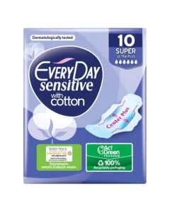Everyday Sensitive Super Ежедневни дамски превръзки x10 броя
