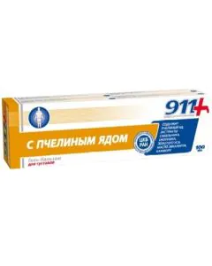 911 Пчелна отрова Гел-балсам при болка в ставите x100 мл
