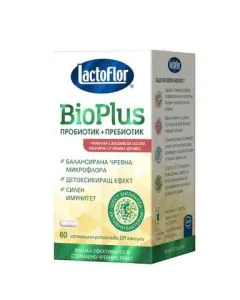LactoFlor BioPlus Пробиотик и пребиотик х60 капсули