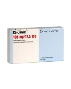 Ко-Диован 160 мг/12.5 мг х14 таблетки Novartis