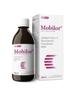 Mobilor Сироп за кости и стави с вкус на портокал х300 мл TeamPro