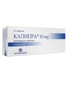 Калипра 10 мг х30 таблетки Alkaloid