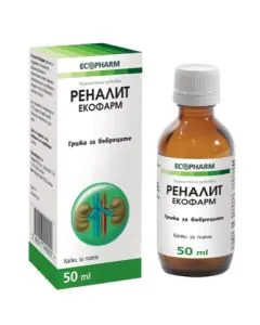 Реналит Капки за пиене при лечение на бъбречно-каменна болест х50 мл