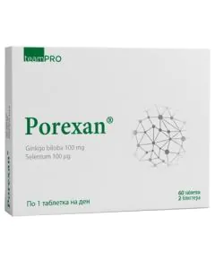 Porexan за памет и концентрация х60 таблетки TeamPro