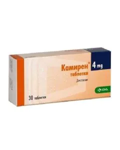 Камирен 4 мг х30 таблетки KRKA