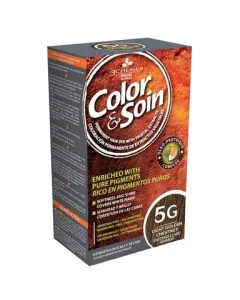 3Chenes Color and Soin Боя за коса 5G светло златисто кестеняв цвят