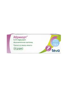 Абрикорт крем 0.25 мг/г х15 г Teva