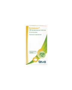 Купренил 250 мг х100 таблетки Teva