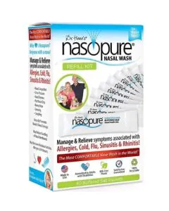 Nasopure Комплект сашета за носни промивки х40 бр