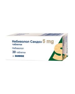 Небиволол 5 мг х30 таблетки Sandoz