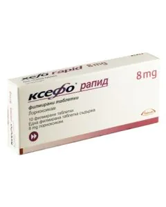Ксефо Рапид 8 мг х10 таблетки Takeda