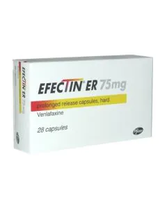 Ефектин ER 75 мг х28 капсули Pfizer