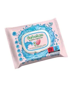 Bebelan Mокри кърпи със смрадлика и лайка х24 броя