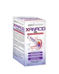 Xanacid при киселини и рефлукс 20 стика х15 мл Abopharma