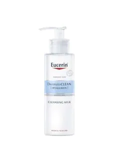 Eucerin Dermatoclean Мляко за лице за суха и чувствителна кожа х200 мл