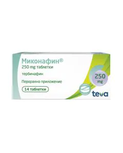 Миконафин 250 мг х14 таблетки Teva