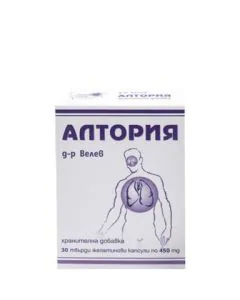 Алтория 450 мг за дихателната система x30 капсули Velevi Pharma
