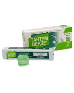 Тантум Верде 3 мг с мента x20 таблетки Angelini Pharma