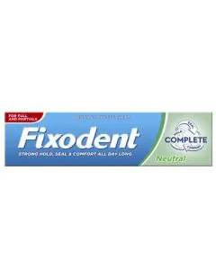 Fixodent Neutral Complete Фиксиращ крем за зъбни протези х47 г