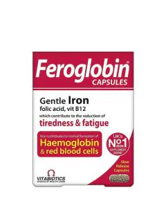 Feroglobin B12 за нормален процес на кръбообразуване х30 капсули Vitabiotics