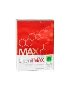 Liponil max за холестерол и кръвно налягане 350 мг x30 капсули Magnalabs