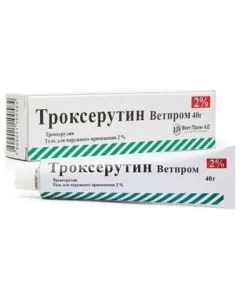 Троксерутин гел при болка и отток 2% x40 г