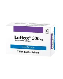 Лефлокс 500 мг х7 таблетки Nobel Pharma