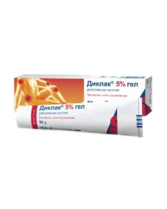Диклак Макс Гел 5% при болка в ставите x50 г Sandoz