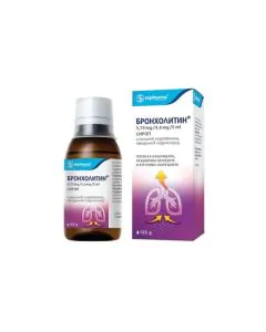 Бронхолитин Сироп против кашлица х125 г Sopharma