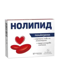 Нолипид 10 мг x30 таблетки Fortex