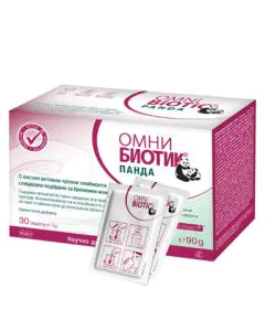 Омни Биотик Панда за майки и бебета 3 г х30 сашета