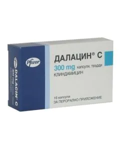 Далацин C 300 мг х16 капсули Pfizer
