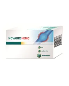 Novarix Hemo 625 мг при хемороиди х60 таблетки Neopharm