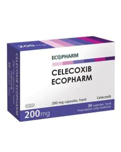 Целекоксиб 200 мг х30 капсули Ecopharm
