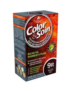 3Chenes Color and Soin Боя за коса 9R огнено червен цвят