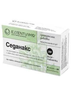 Седанакс за успокоение на нервната система х30 таблетки Evelin 29