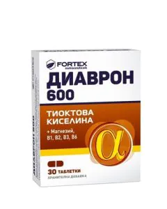 Диаврон 600 х30 таблетки Fortex